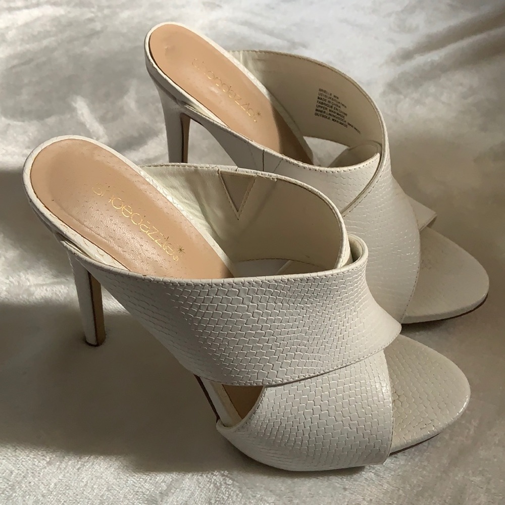 Shoedazzle ‘Snakeskin Stiletto-Style’ Heels Size 10